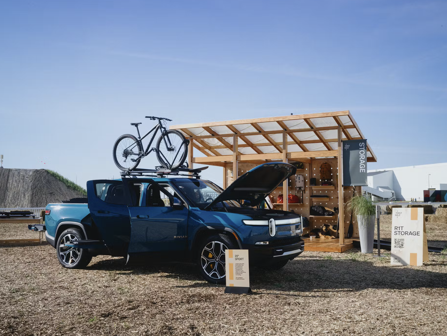 Rivian First Mile customer demo drive event tour