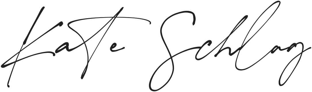 Kate Schlag Signature Logo