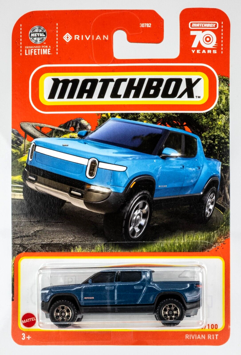 Mattel Matchbox Rivian diecast vehicle detail